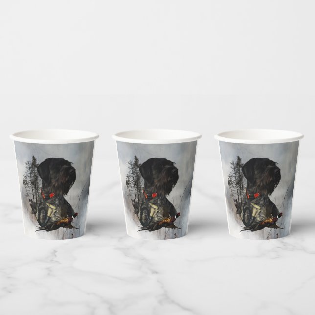  German Wirehaired Pointer     Paper Cups (Multi)