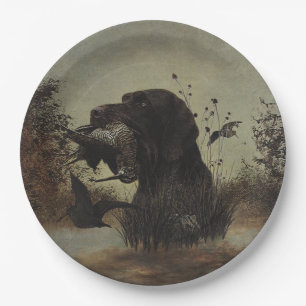  German Wirehaired Pointer     Paper Plate