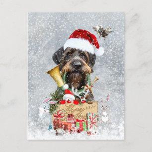 German Wirehaired Pointer Postcard