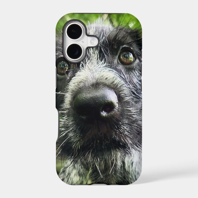 German Wirehaired Pointer Puppy Phone Case (Back)