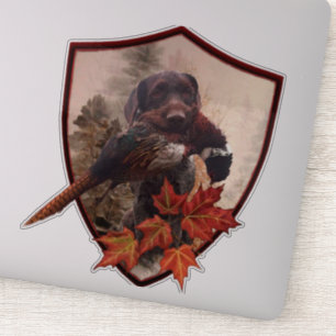 German Wirehaired Pointer  sticker