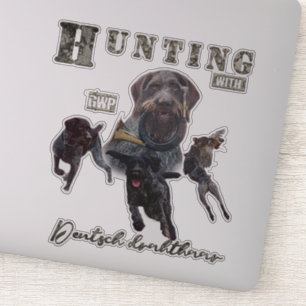 German Wirehaired Pointer Sticker