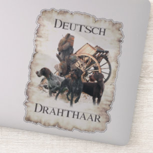 German Wirehaired Pointer sticker