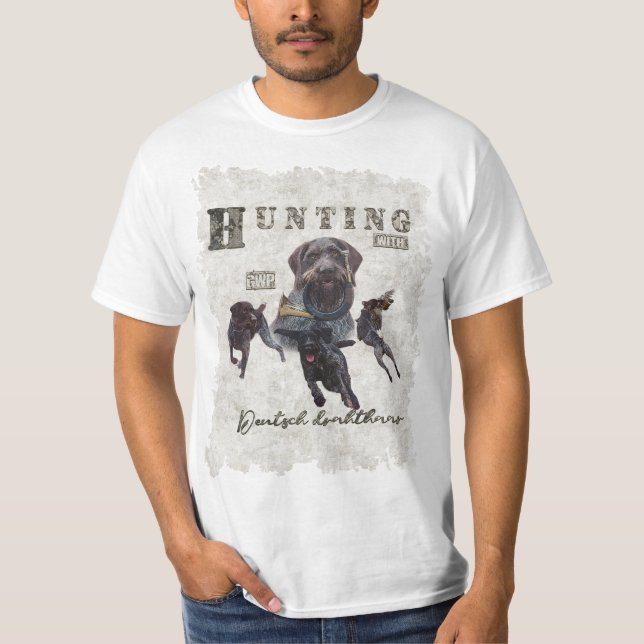 German Wirehaired Pointer   T-Shirt (Front)