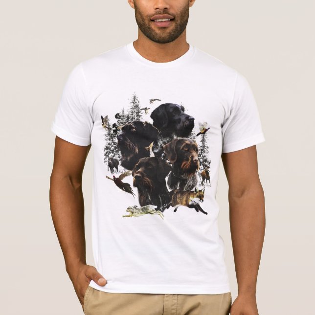  German Wirehaired Pointer     T-Shirt (Front)