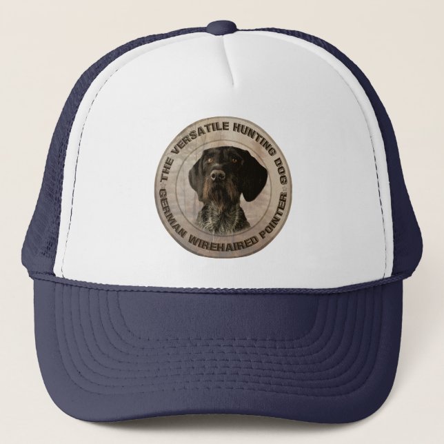 German Wirehaired Pointer   Trucker Hat (Front)