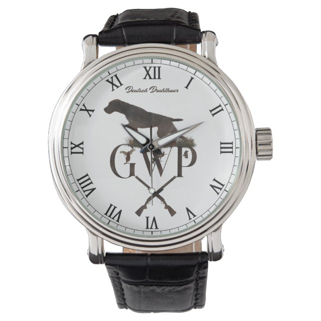 German Wirehaired Pointer Watch (Front)
