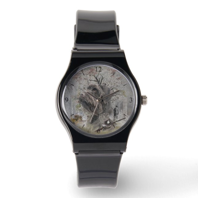 German Wirehaired Pointer Watch (Front)