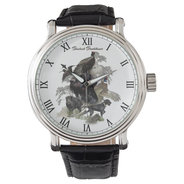  German Wirehaired Pointer Watch (Front)
