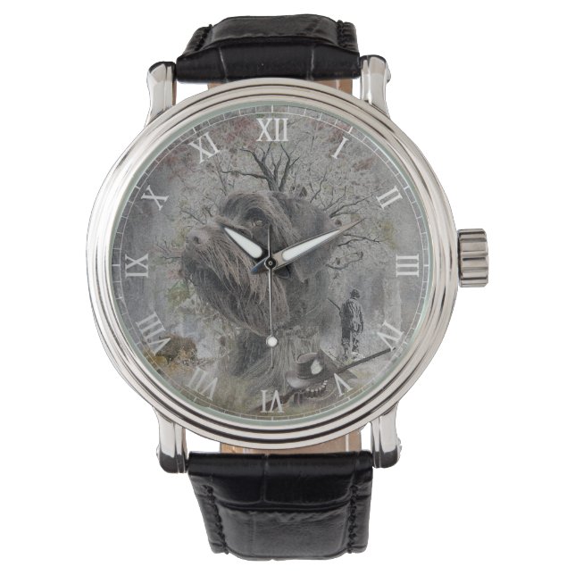 German Wirehaired Pointer Watch (Front)