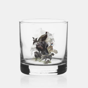 German Wirehaired Pointer Whiskey Glass