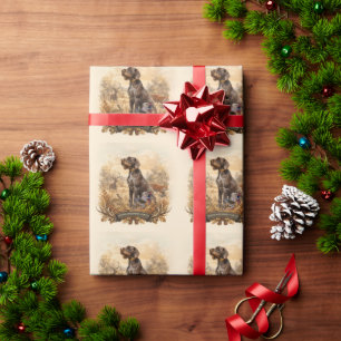 German Wirehaired Pointer Wrapping Paper