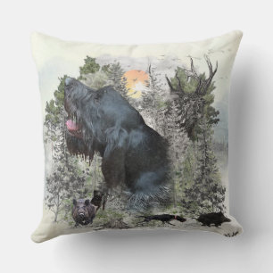 German wirehaired pointers, The Passion for Huntin Cushion