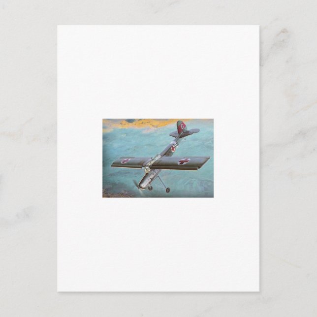 German World War 1 Fighter Postcard (Front)
