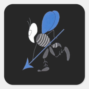 German WW2 airforce emblem Square Sticker