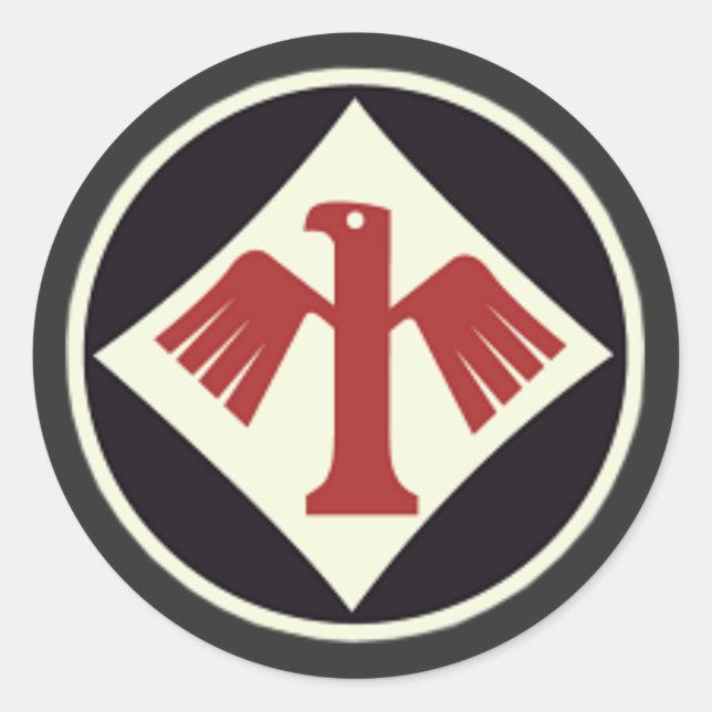 German WW2 airforce I/JG1 unit emblem Classic Round Sticker (Front)