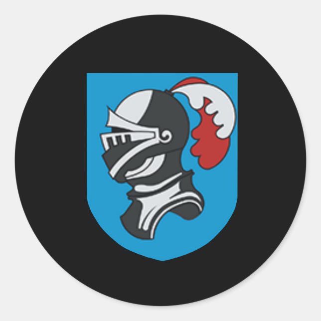 German WW2 airforce JG4 unit emblem  Classic Round Sticker (Front)