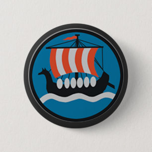 German WW2 airforce Luftfaffe unit logo, emblem 6 Cm Round Badge