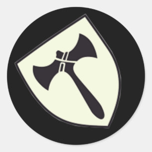 German WW2 airforce Luftwaffe emblem logo Classic Round Sticker