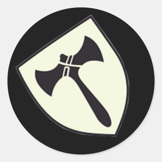 German WW2 airforce Luftwaffe emblem logo Classic Round Sticker (Front)