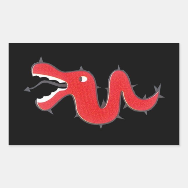 German WW2 airforce Luftwaffe emblem logo Rectangular Sticker (Front)