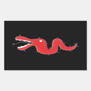 German WW2 airforce Luftwaffe emblem logo Rectangular Sticker