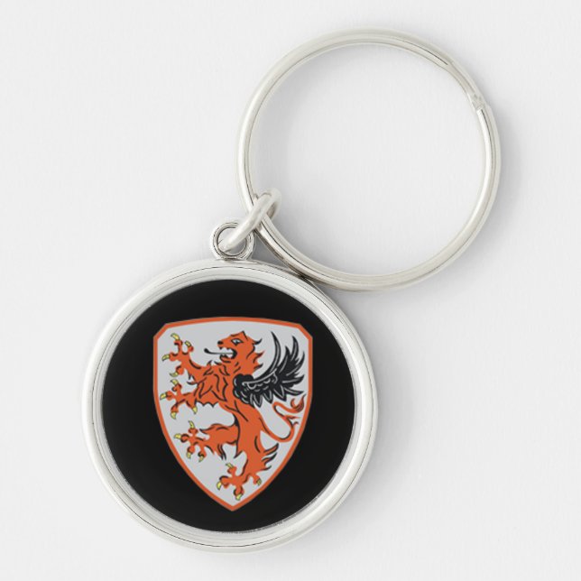 German WW2 airforce Luftwaffe Stab/KG55 logo Key Ring (Front)