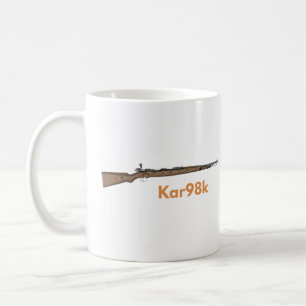 German WW2 Rifle Karabiner 98k Coffee Mug