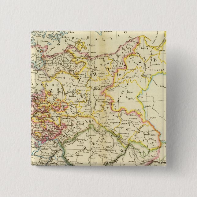 Germanic Confederation 2 15 Cm Square Badge (Front)