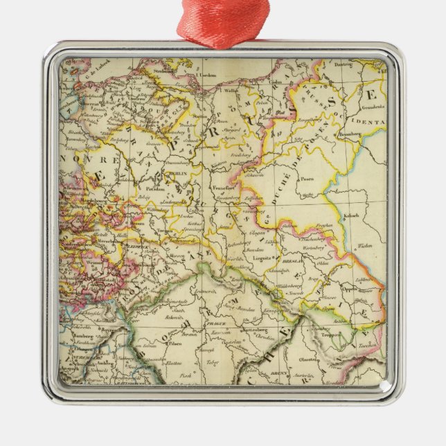 Germanic Confederation 2 Metal Ornament (Front)