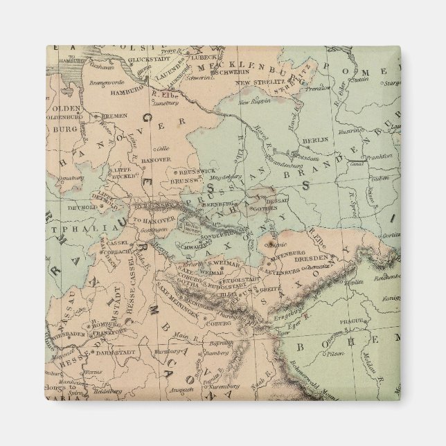 Germanic Confederation Magnet (Front)