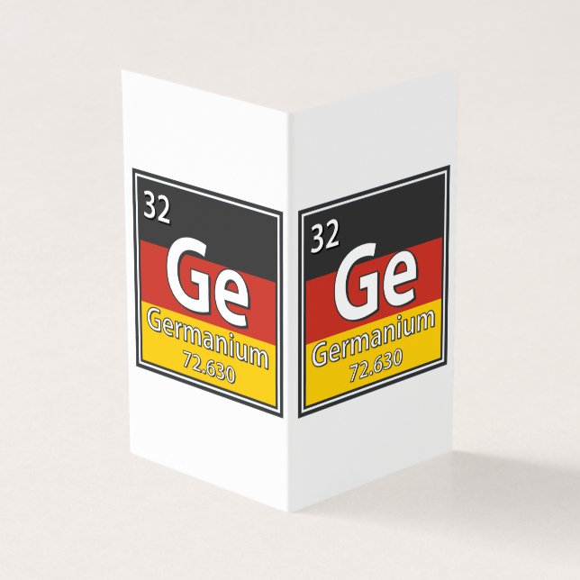 Germanium - Germany Flag German Science (Outside)