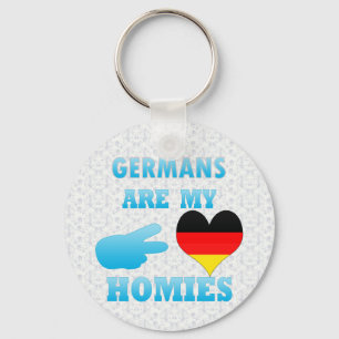 Germans are my Homies Key Ring