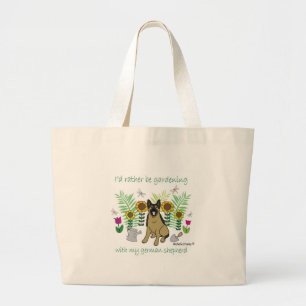 GermanShepherd Large Tote Bag