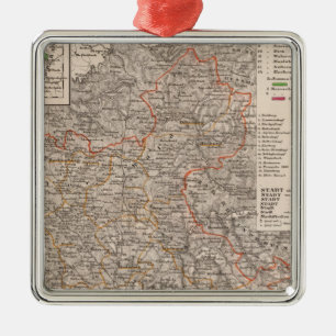 Germany 10 metal tree decoration
