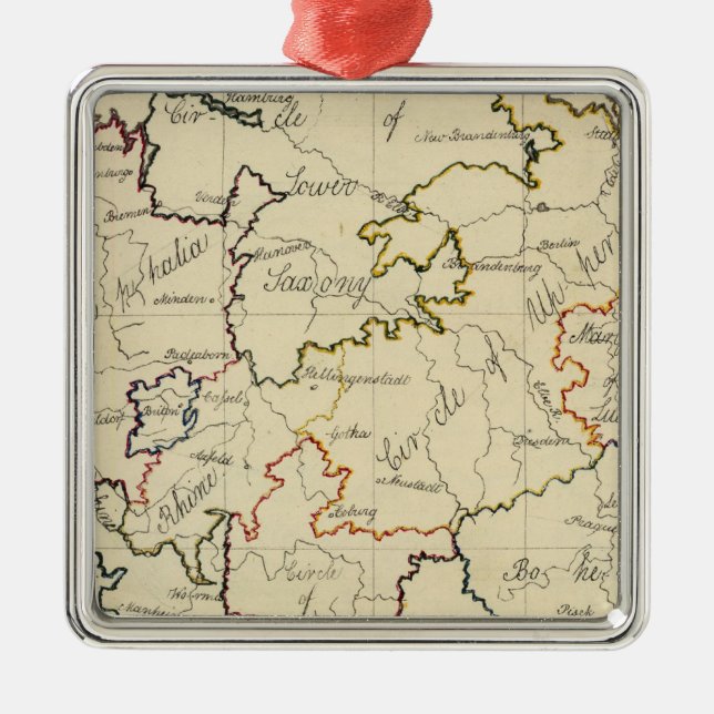 Germany 11 metal tree decoration (Front)