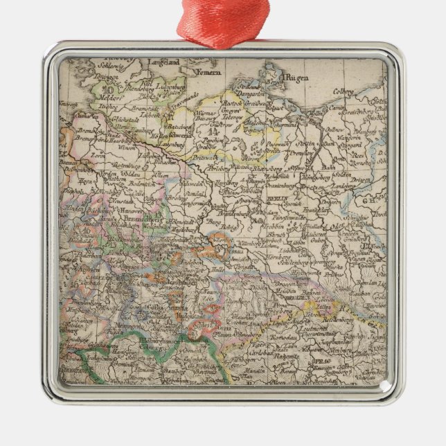 Germany 14 metal ornament (Front)