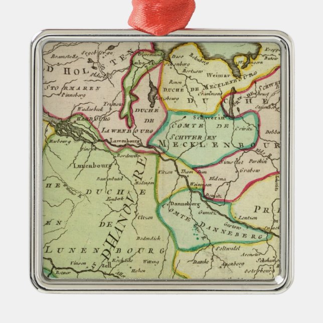 Germany 16 metal tree decoration (Front)