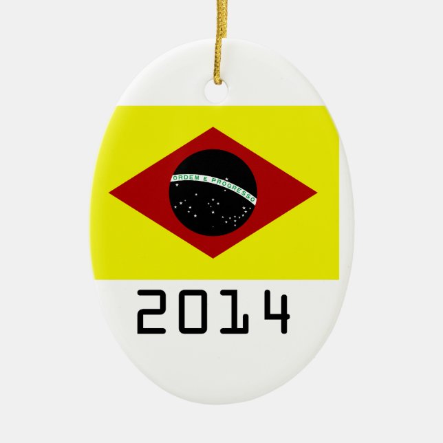 germany 2014 ceramic tree decoration (Front)