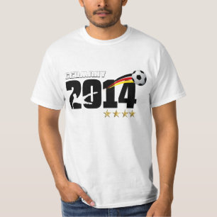 Germany 2014 Soccer Ball German Flag Champions T-Shirt