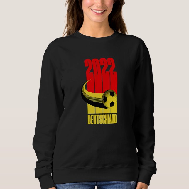 Germany 2022 Football Soccer Graphic Nationalelf Sweatshirt (Front)