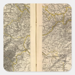 Germany 25 square sticker