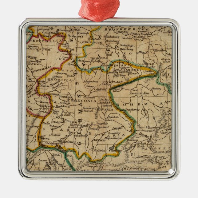 Germany 29 metal tree decoration (Front)