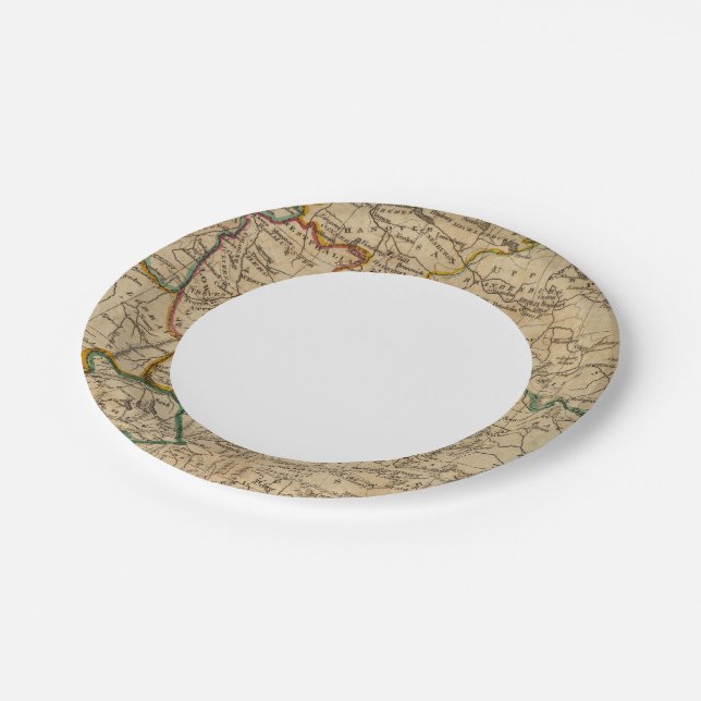 Germany 29 paper plate (Angled)