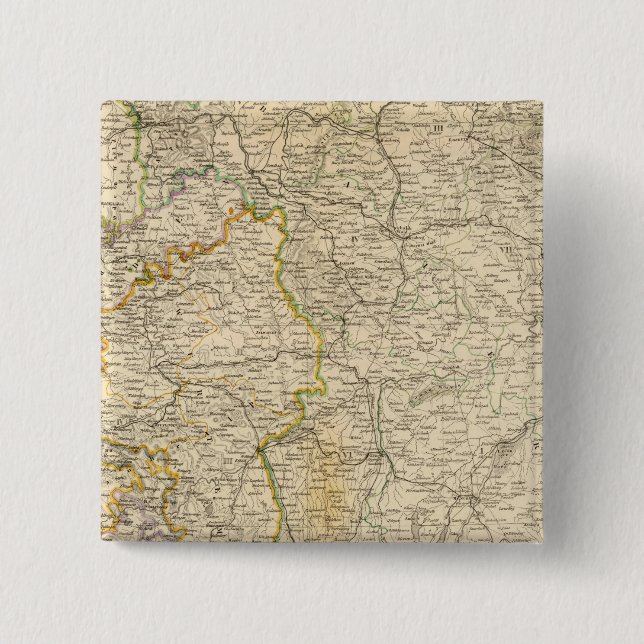 Germany 2 15 cm square badge (Front)