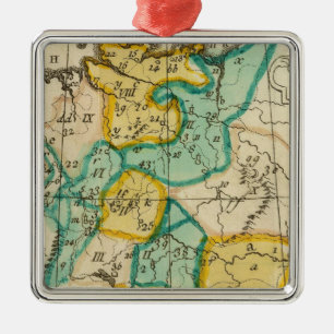 Germany 4 metal tree decoration