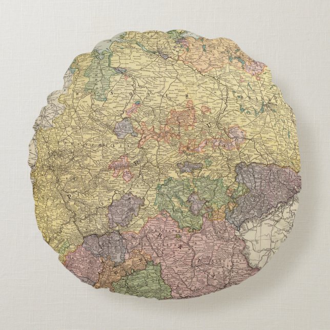 Germany 8 round cushion (Front)