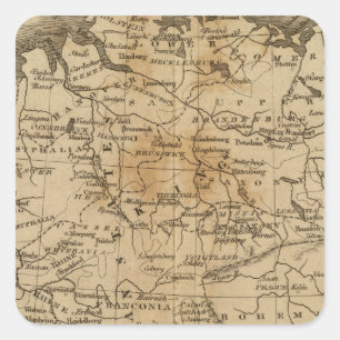 Germany 9 square sticker