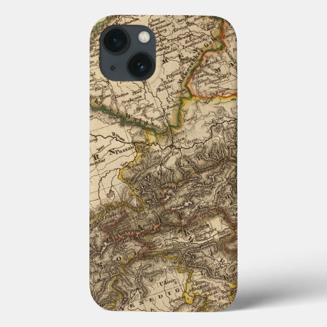 Germany and Austria 3 Case-Mate iPhone Case (Back)