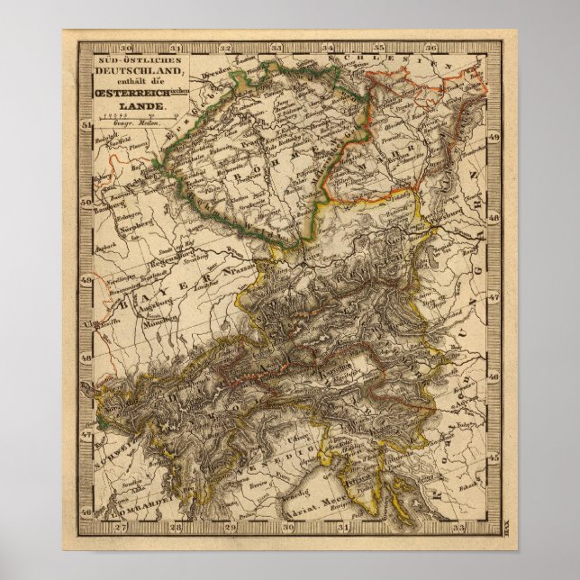 Germany and Austria 3 Poster (Front)